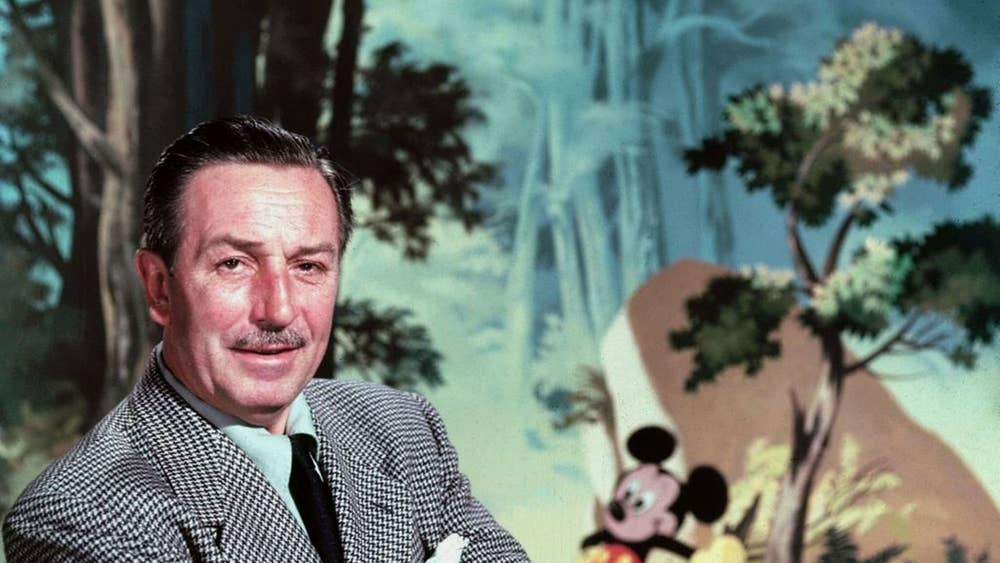 Americký filmový producent Walt Disney